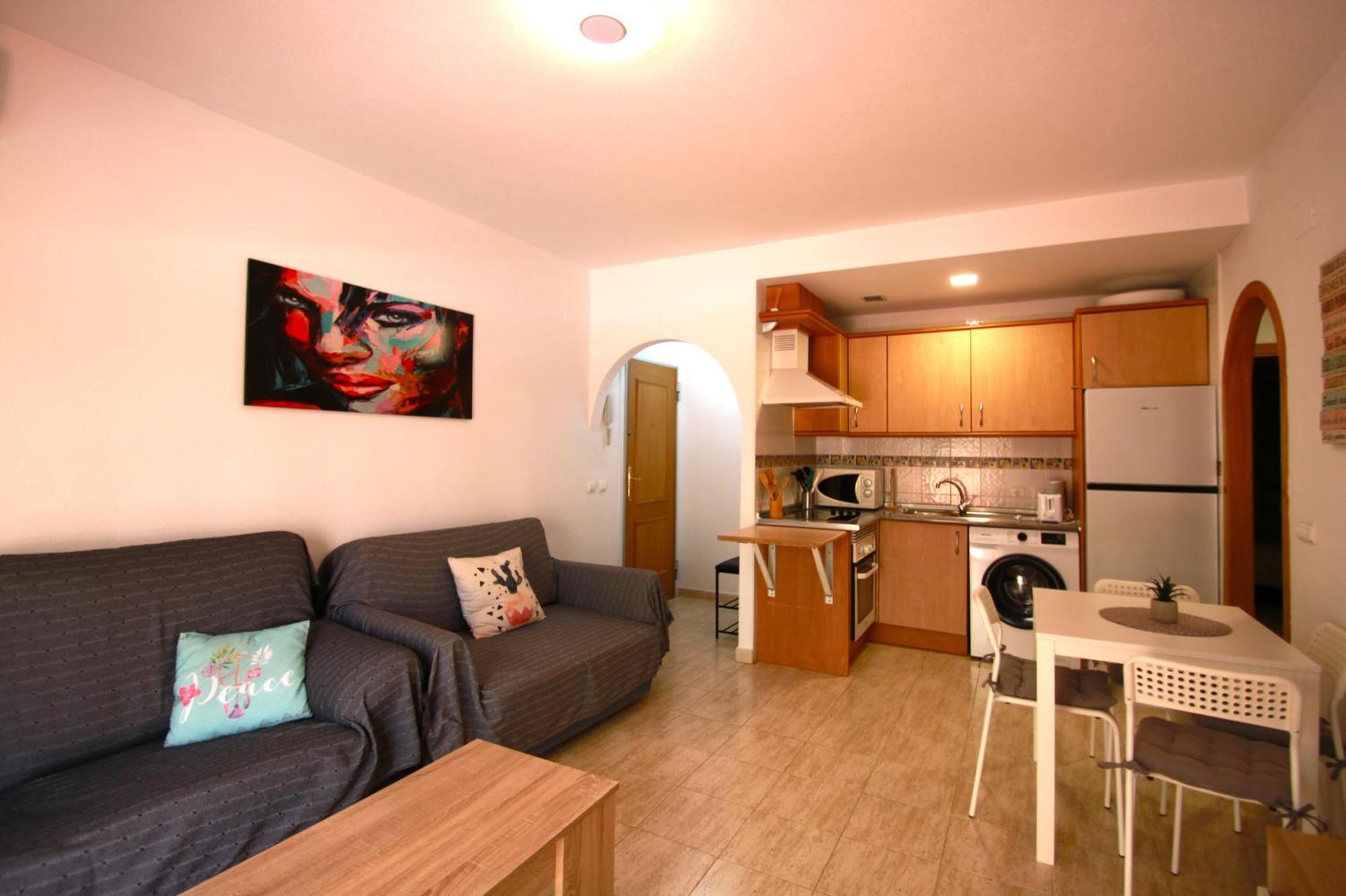 Apartamento Casaturis En Los Arenales Del Sol Ar102 Con Terraza Y Piscina Exterior photo