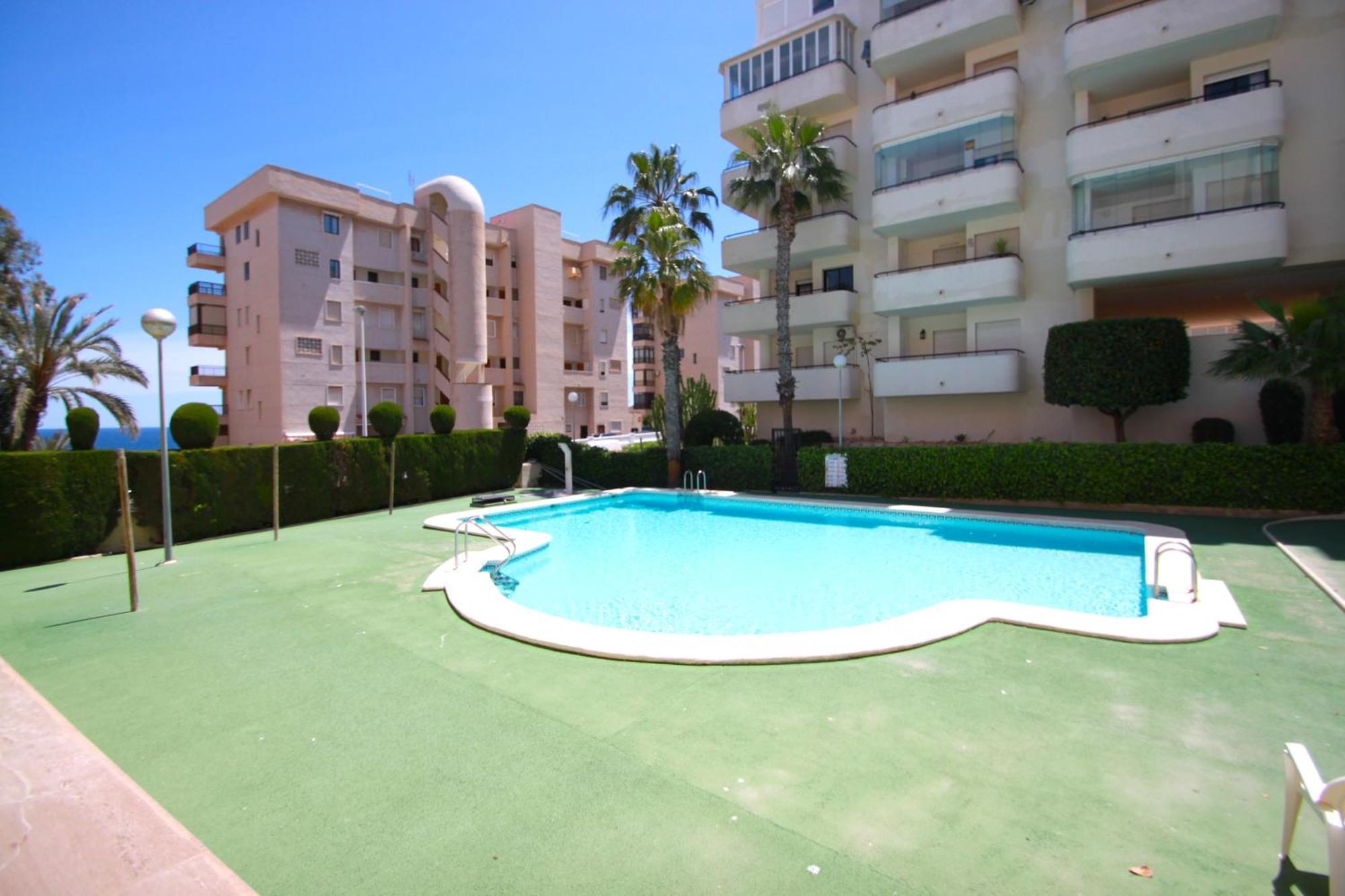 Apartamento Casaturis En Los Arenales Del Sol Ar102 Con Terraza Y Piscina Exterior photo
